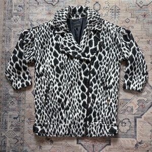 Banana Republic Faux Fur Jacket